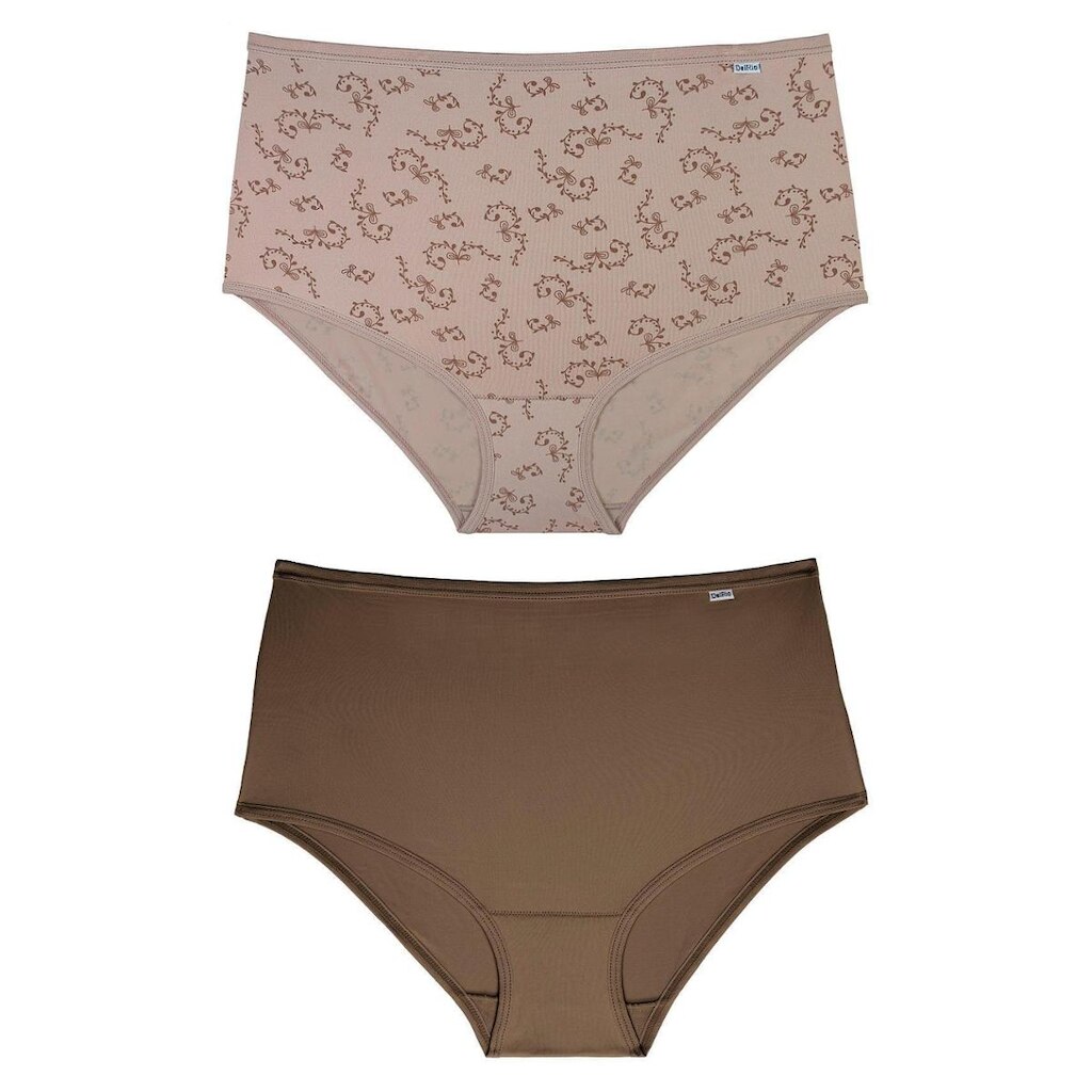 Kit  Calcinhas Del Rio Lateral Larga Microfibra Feminina