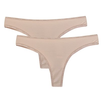 Kit Calvin Klein 2 Calcinhas Fio Dental - Feminino