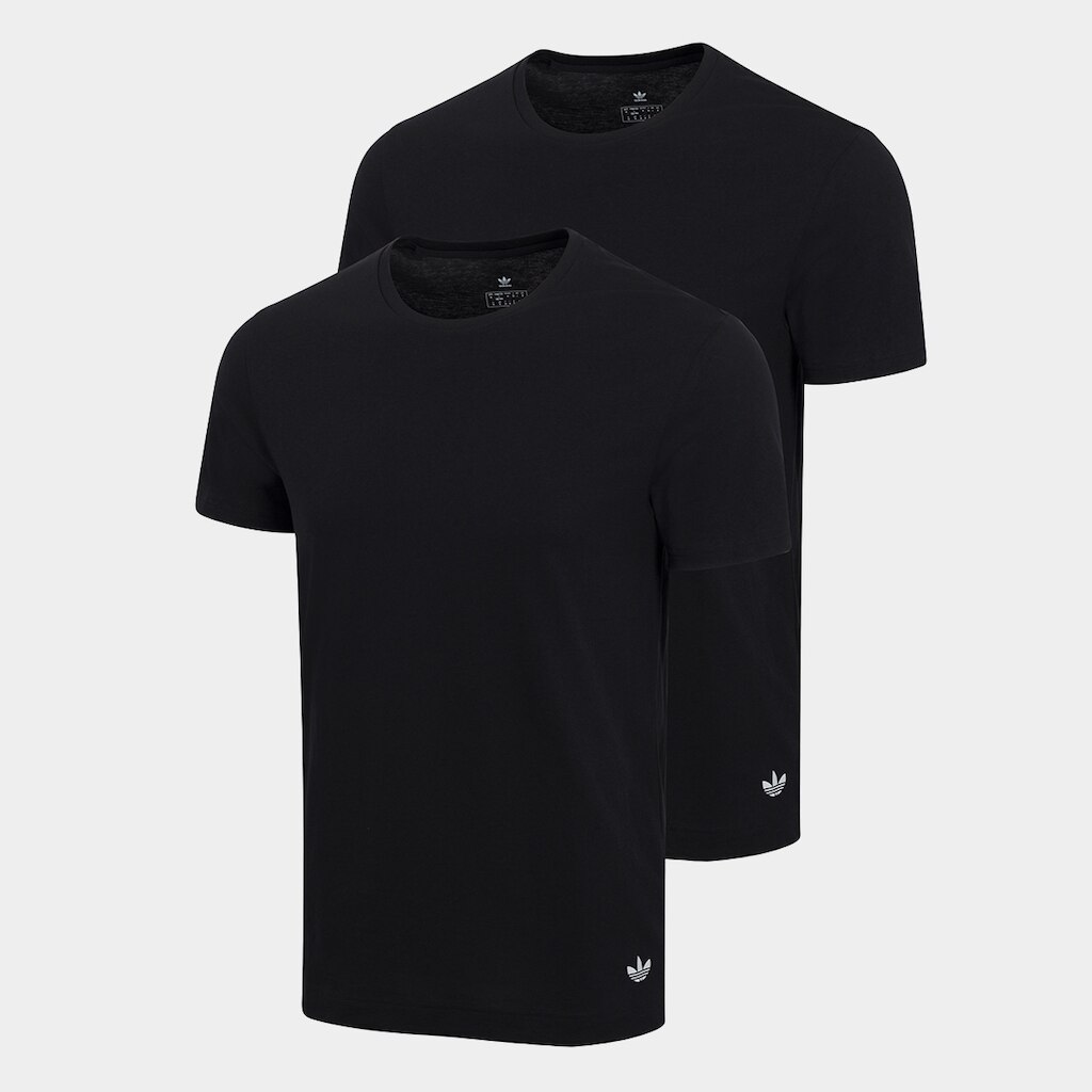 Kit Camiseta Adidas Originals Crew Neck Masculina