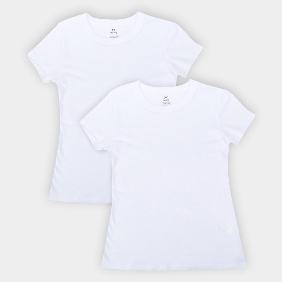 Kit Camiseta Básica Hering Manga Curta Feminina 2 Peças é ruim? Kit Camiseta Básica Hering Manga Curta Feminina 2 Peças é boa?
