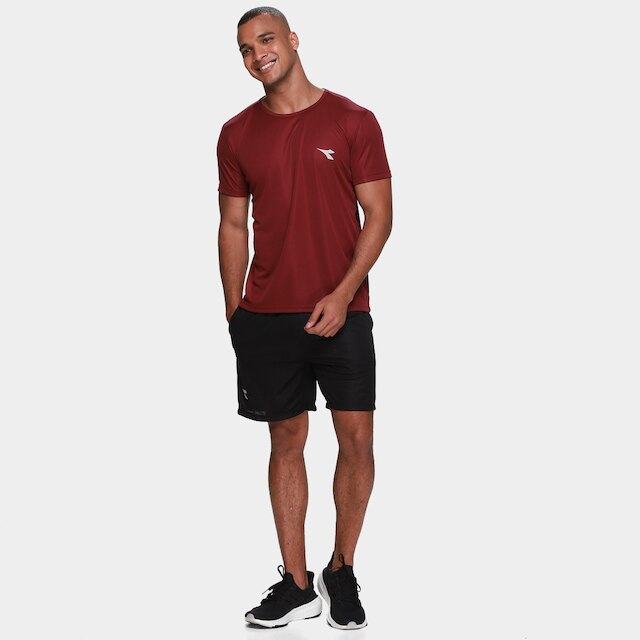 Kit Camiseta Diadora Com 3 Peças Masculina