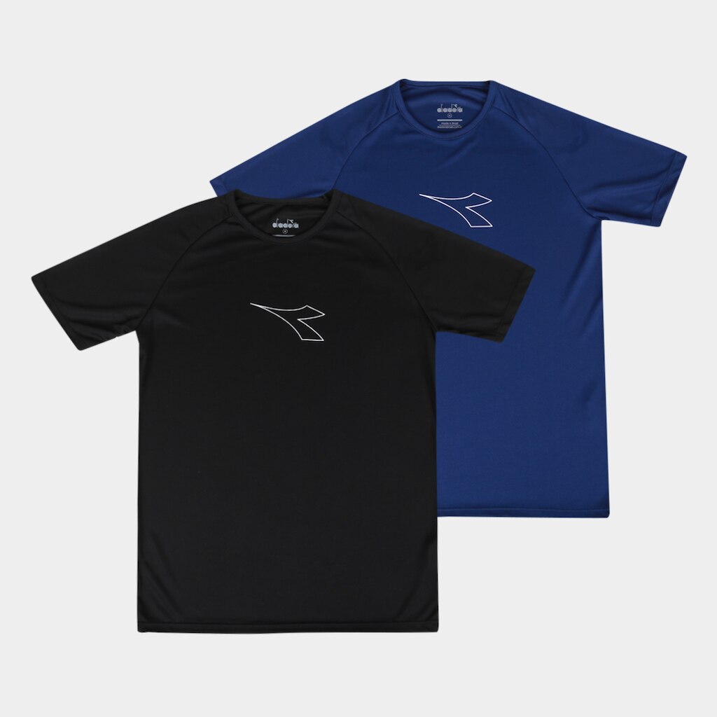 Kit Camiseta Diadora Iris  Peças Masculina