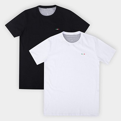 Kit Camiseta Industrie Itália Masculina 2 Peças - Masculino