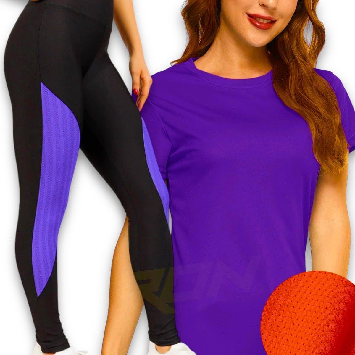 Kit Camiseta MALHA FRIA POLIAMIDA + Calça Leg Legging Academia Corrida Feminina 531 Menor preço em Kit Camiseta MALHA FRIA POLIAMIDA + Calça Leg Legging Academia Corrida Feminina 531