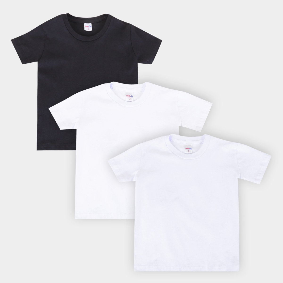 Kit Camiseta Manga Curta Bebê All Free Básica 3 Peças - Preto+Branco é ruim? Kit Camiseta Manga Curta Bebê All Free Básica 3 Peças - Preto+Branco é boa?