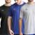 Kit Camisetas Dry Masculina Básica Treino Academia Esporte Rhumell - Preto+Marinho