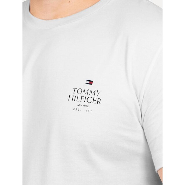 Kit Camisetas Tommy Hilfiger | Masculina Stack Brand Love Preta/Branca/Azul Marinho