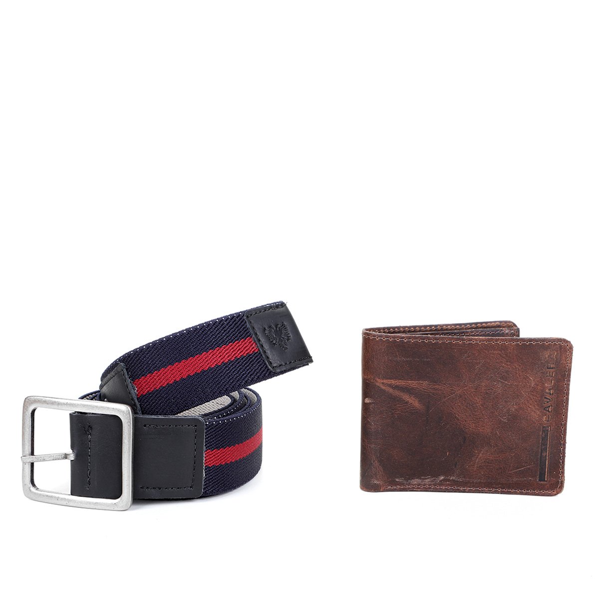 Kit Carteira + Cinto Cavalera Masculino Menor preço em Kit Carteira + Cinto Cavalera Masculino