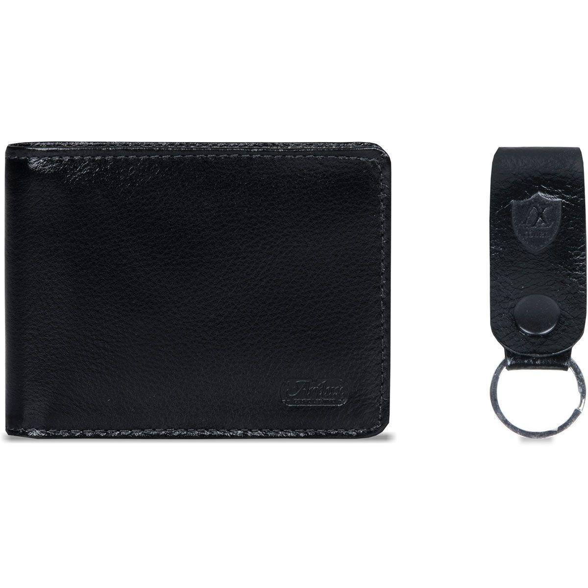 Kit Carteira mais Chaveiro Artlux - Preto Menor preço em Kit Carteira mais Chaveiro Artlux - Preto