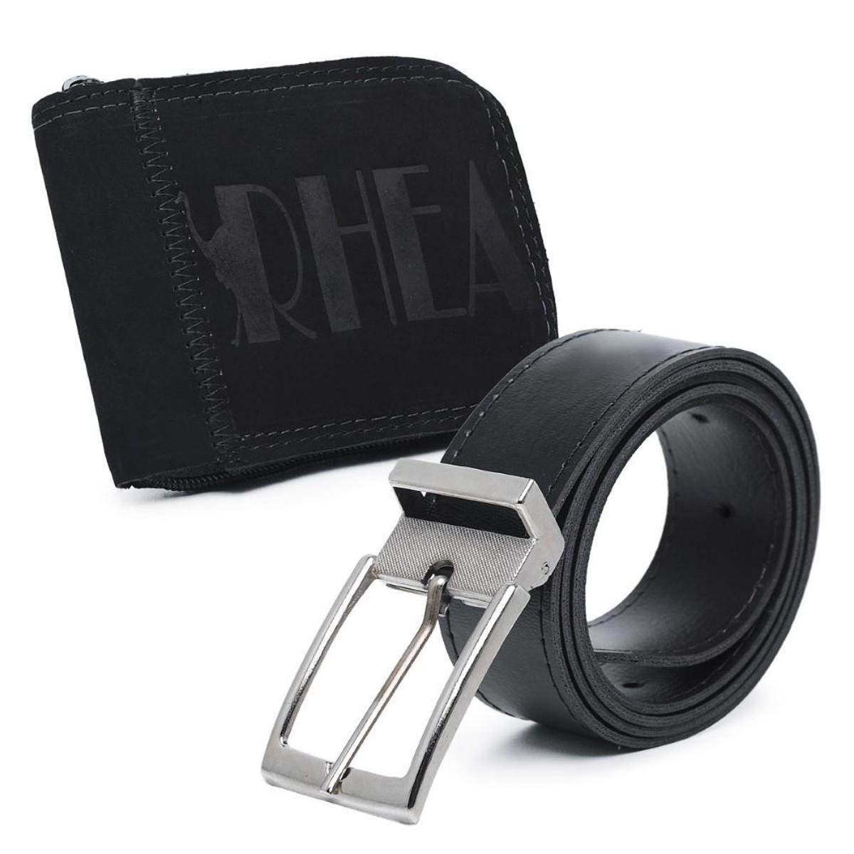 Kit Carteira Masculina Ziper Porta Cartão Moeda Plastico e Cinto Fivela Liso Menor preço em Kit Carteira Masculina Ziper Porta Cartão Moeda Plastico e Cinto Fivela Liso