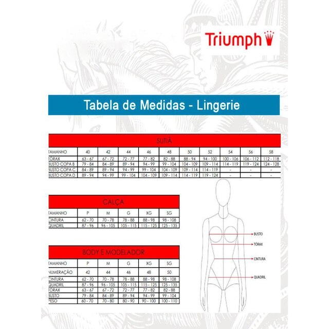 Kit com 10 Calcinhas Alta Star Max Triumph 24649 Rosa