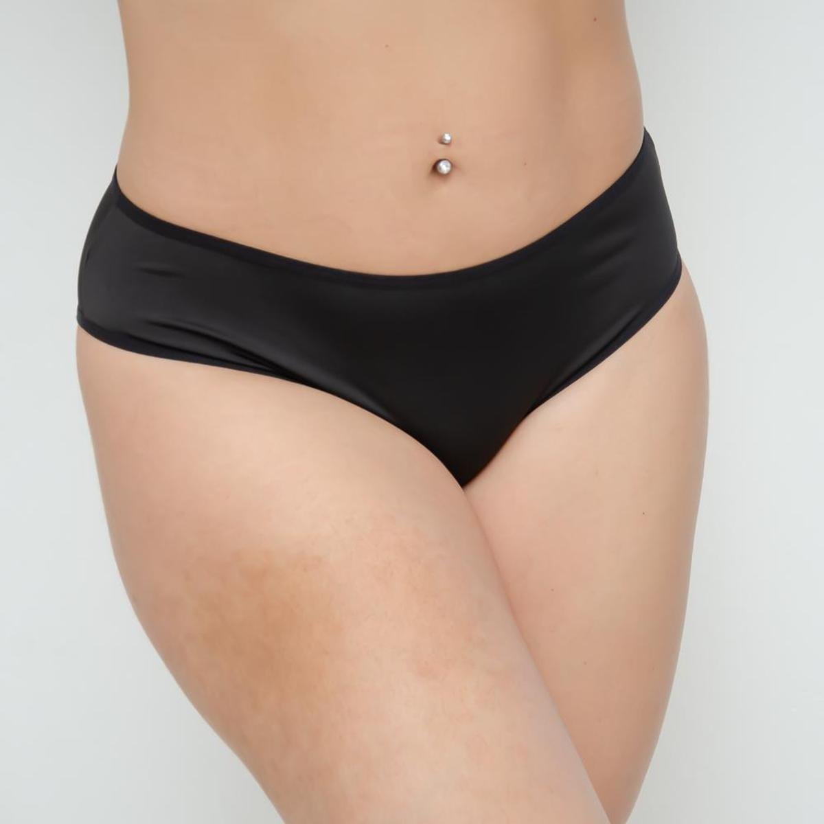 Kit com 10 Calcinhas La Maths Tangão Lisa Microfibra - Preto Menor preço em Kit com 10 Calcinhas La Maths Tangão Lisa Microfibra - Preto