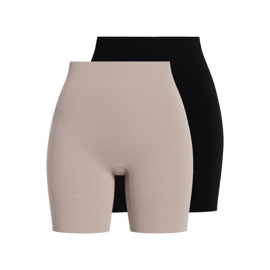 Kit com 2 Bermudas Feminina Modeladora Liz 74394 Bege