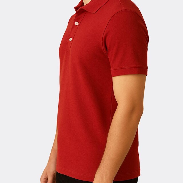 Kit Com 2 Camisas Polo Masculina Clássica Manga Curta Gola V e Botões Estilo Casual