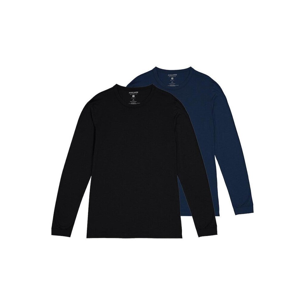 Kit com 2 Camisetas Masculina Malwee 1000006658 Azul Marinho