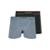 Kit com 2 Cuecas Boxer Lupo 733-004 Vermelho - Cinza