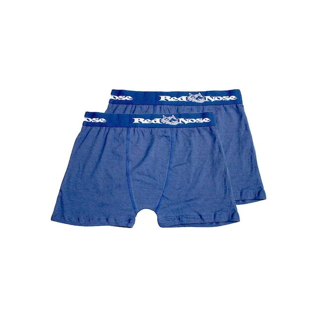 Kit com 2 Cuecas Boxer Red Nose 320 Branco