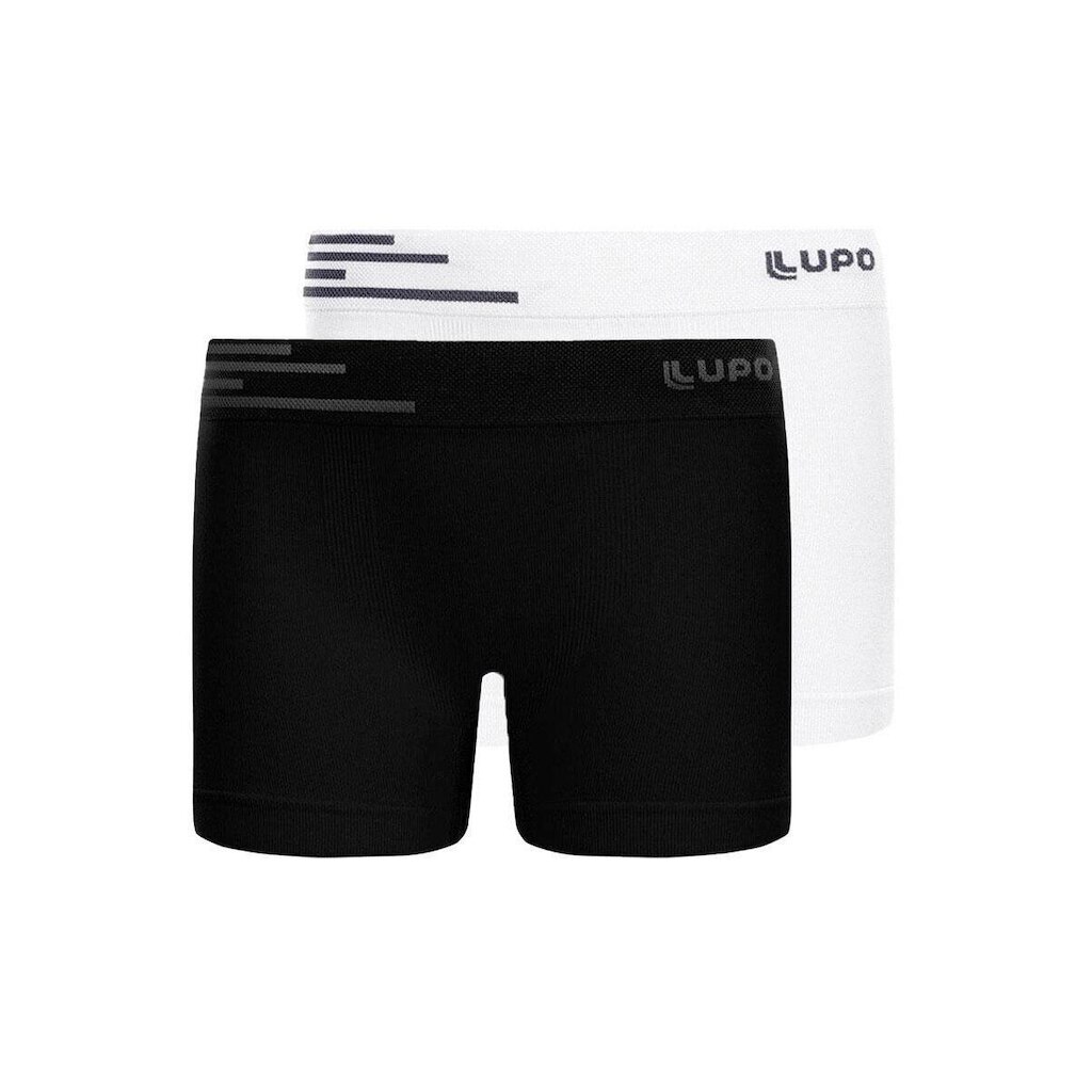 Kit com 2 Cuecas Infantil Boxer Lupinho 132-002 Azul