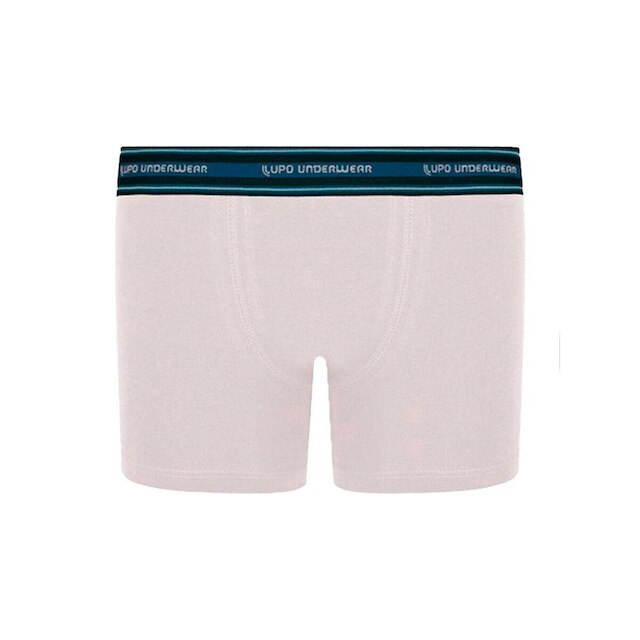 Kit com 2 Cuecas Infantil Boxer Lupinho 141-003 Branco