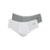 Kit com 2 Cuecas Slip Zorba com Abertura 172 Plus Size - Branco
