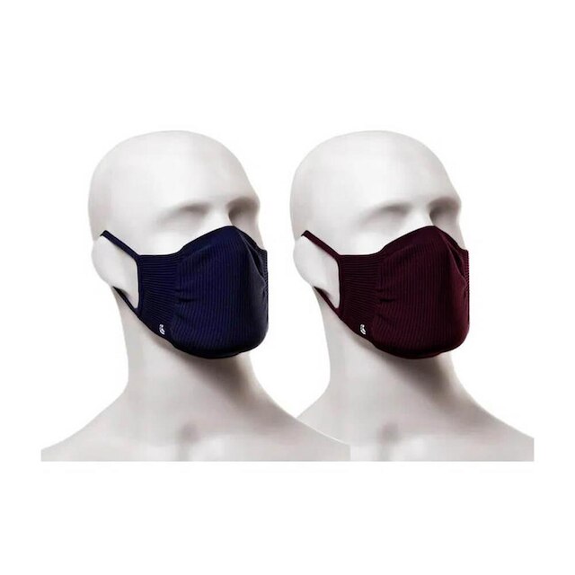 Kit com 2 Máscaras Protetoras Pretas Lupo 36004-904