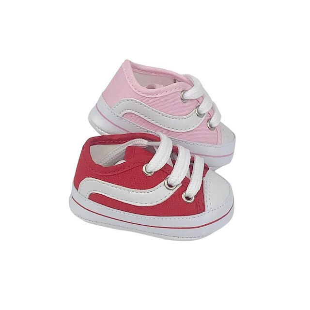 Kit Com 2 Pares Sapatinho De Bebê Recém Nascido Direto Da Fabrica