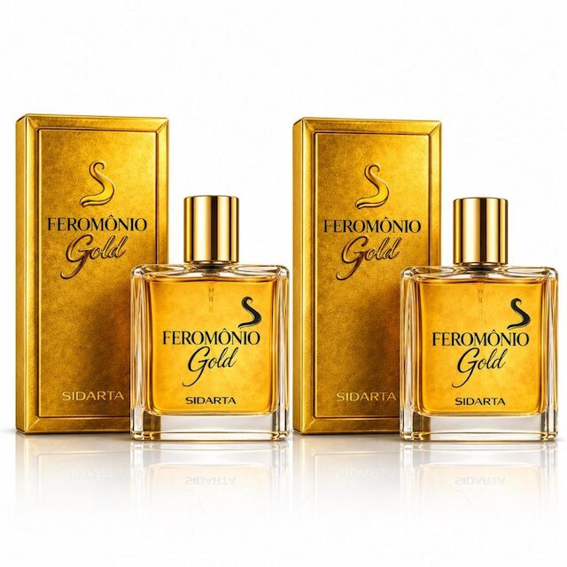 Kit Com 2 Perfumes Gold Sidarta