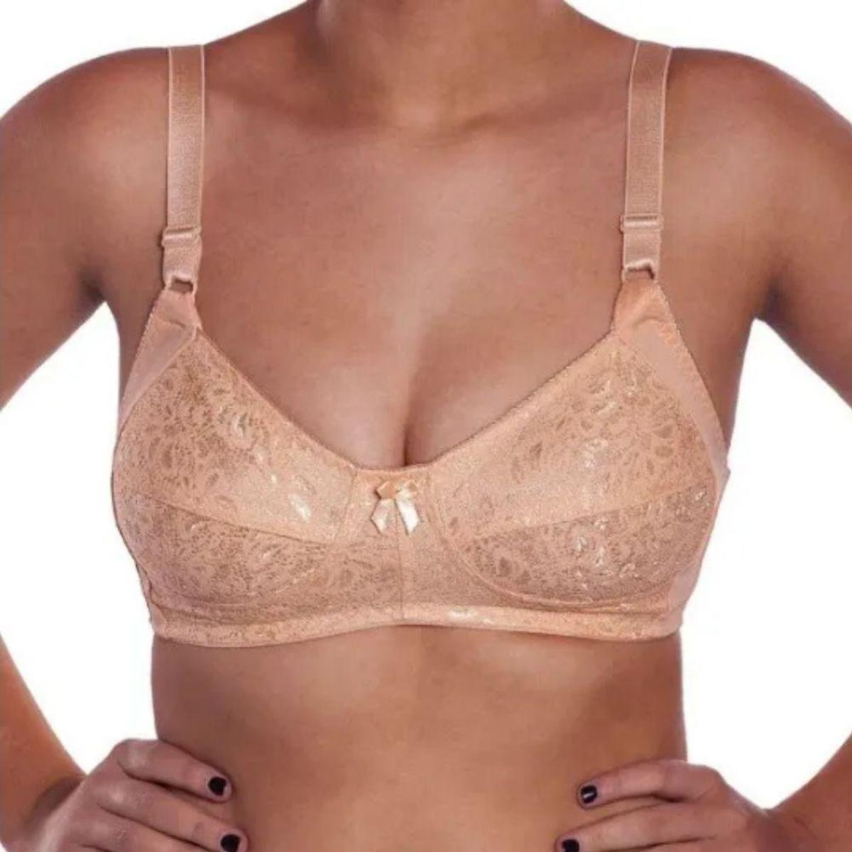 Kit Com 2 Sutiã Princesa Catarina Reforçado Sem Bojo Sem Aro - Sortido Menor preço em Kit Com 2 Sutiã Princesa Catarina Reforçado Sem Bojo Sem Aro - Sortido