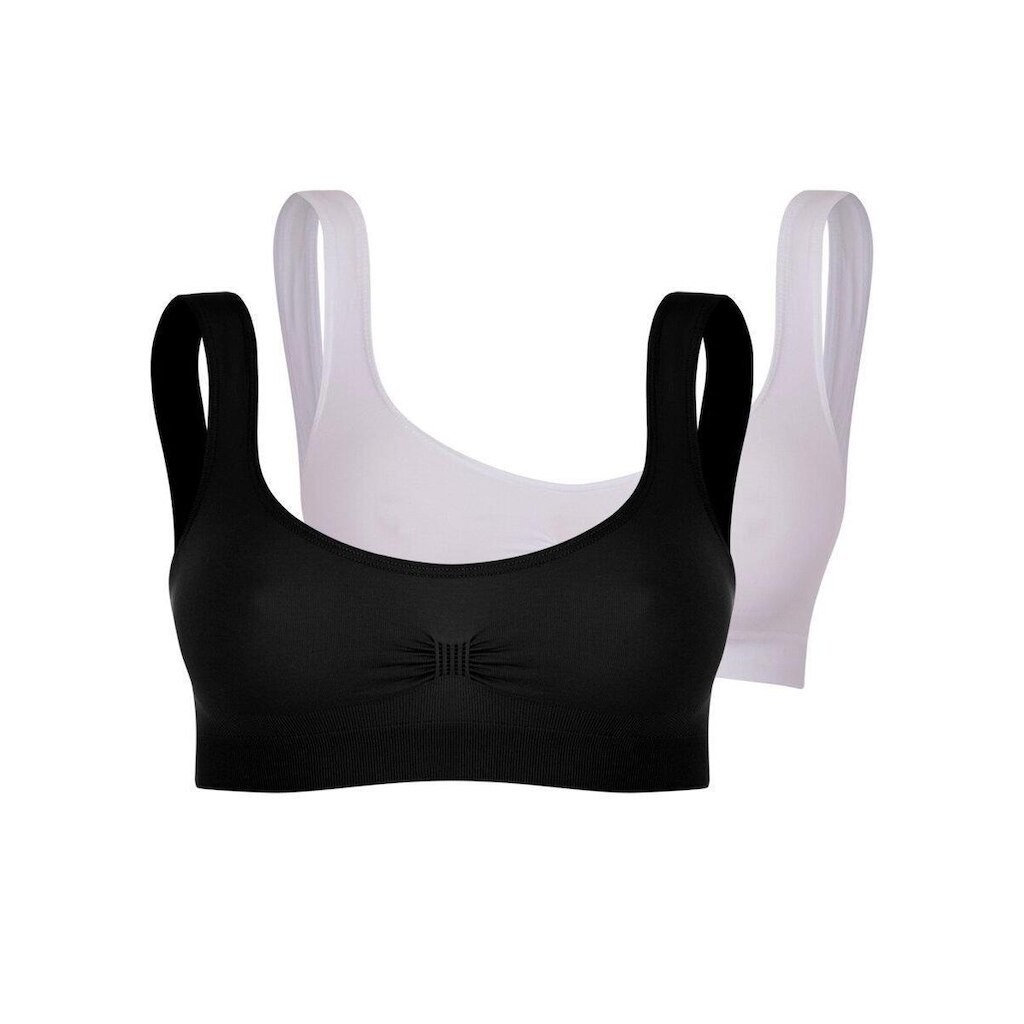 Kit com 2 Tops sem Aro e sem Bojo Trifil 0901  Preto
