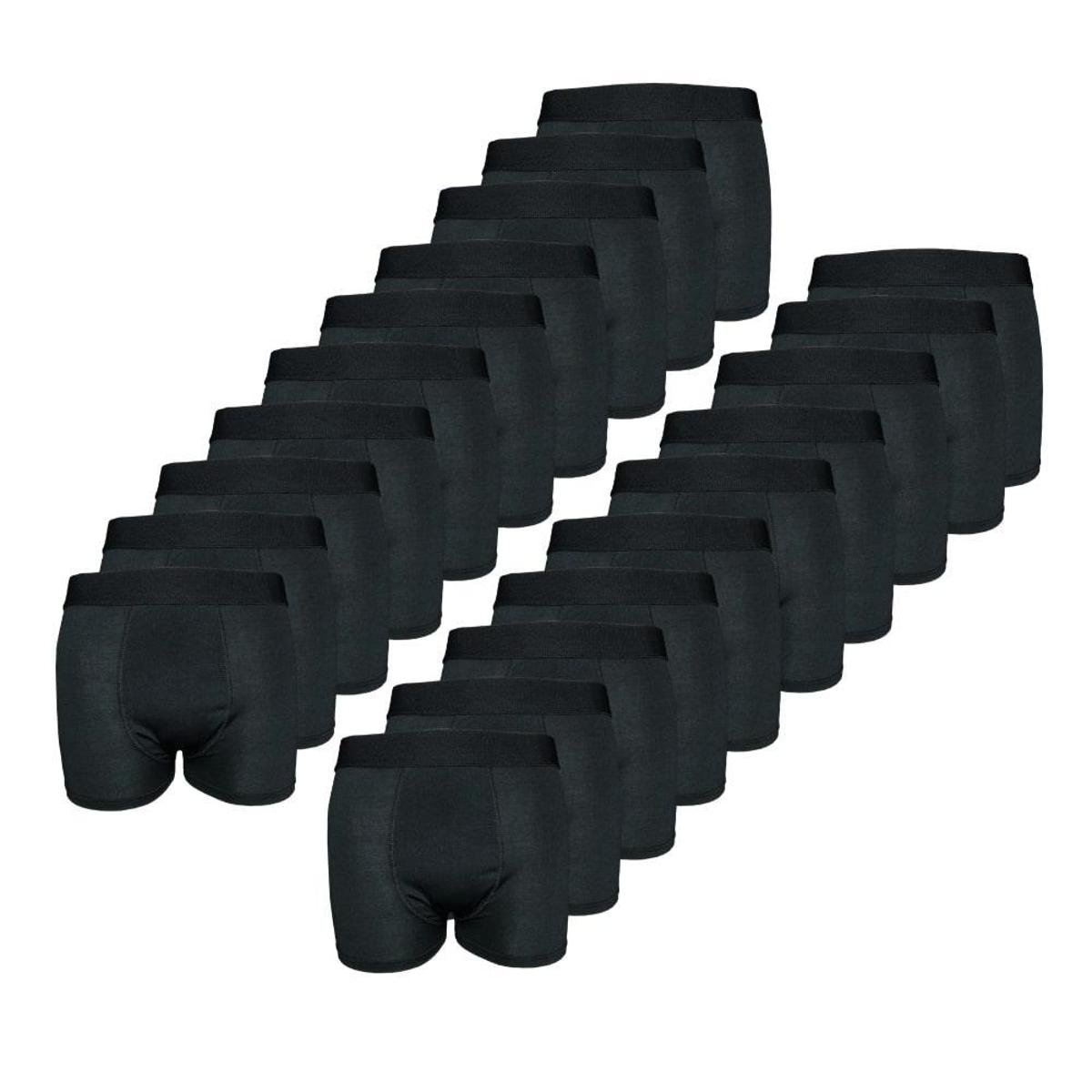 Kit com 20 Cuecas Boxer Try Basics Suplex Masculina - Preto Menor preço em Kit com 20 Cuecas Boxer Try Basics Suplex Masculina - Preto