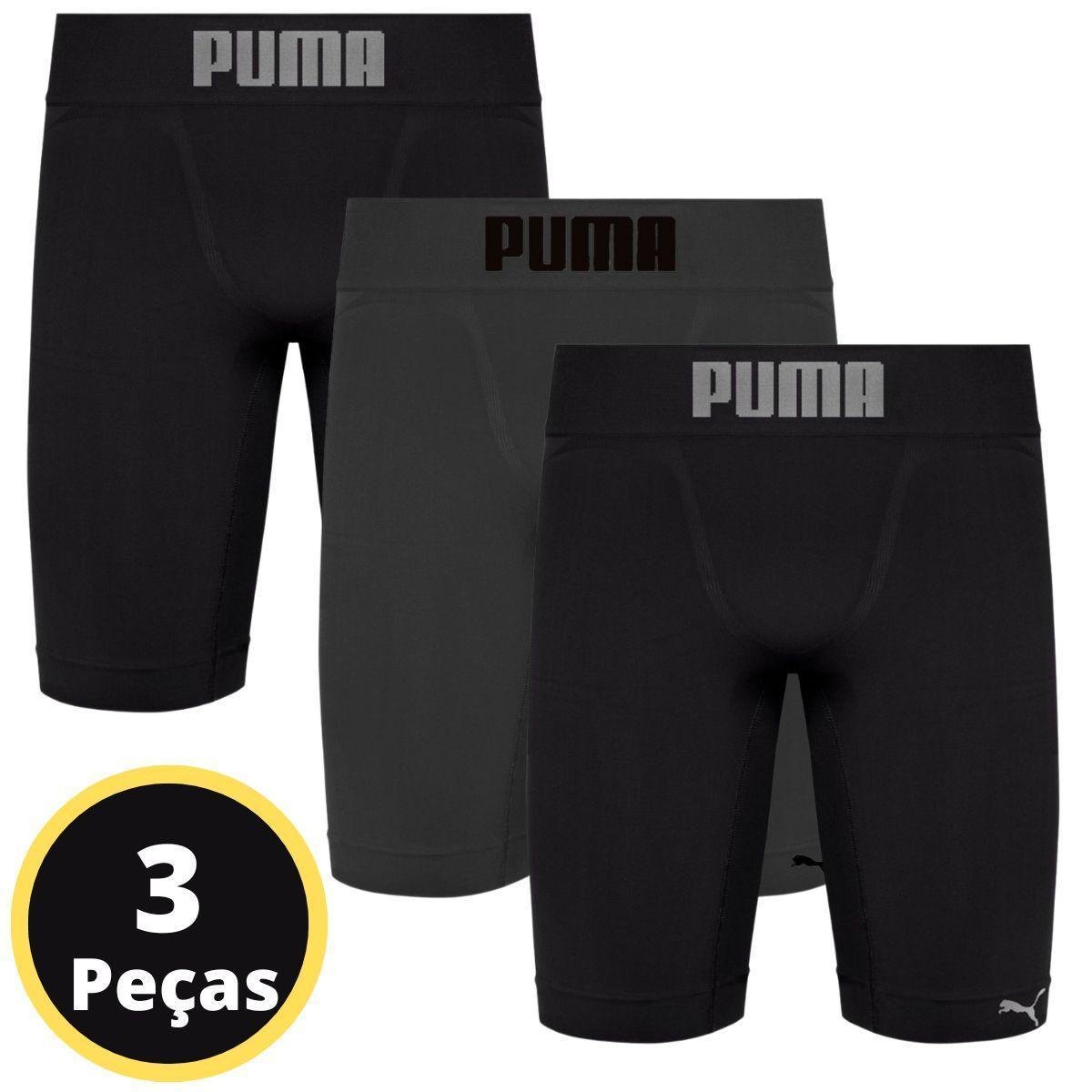 Kit com 3 Bermudas Térmicas Alta Compressão Sem Costura Masculino Puma Sem Costura é ruim? Kit com 3 Bermudas Térmicas Alta Compressão Sem Costura Masculino Puma Sem Costura é boa?