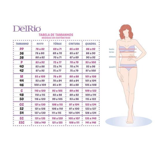 Kit Com 3 Calcinhas Em Microfibra Adulto - Del Rio