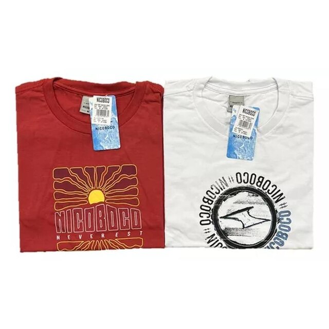 Kit Com 3 Camisetas Nicoboco Original Masculina Lançamento-M