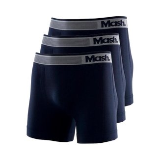 Kit com 3 Cuecas Boxer Mash 710.01 Cinza