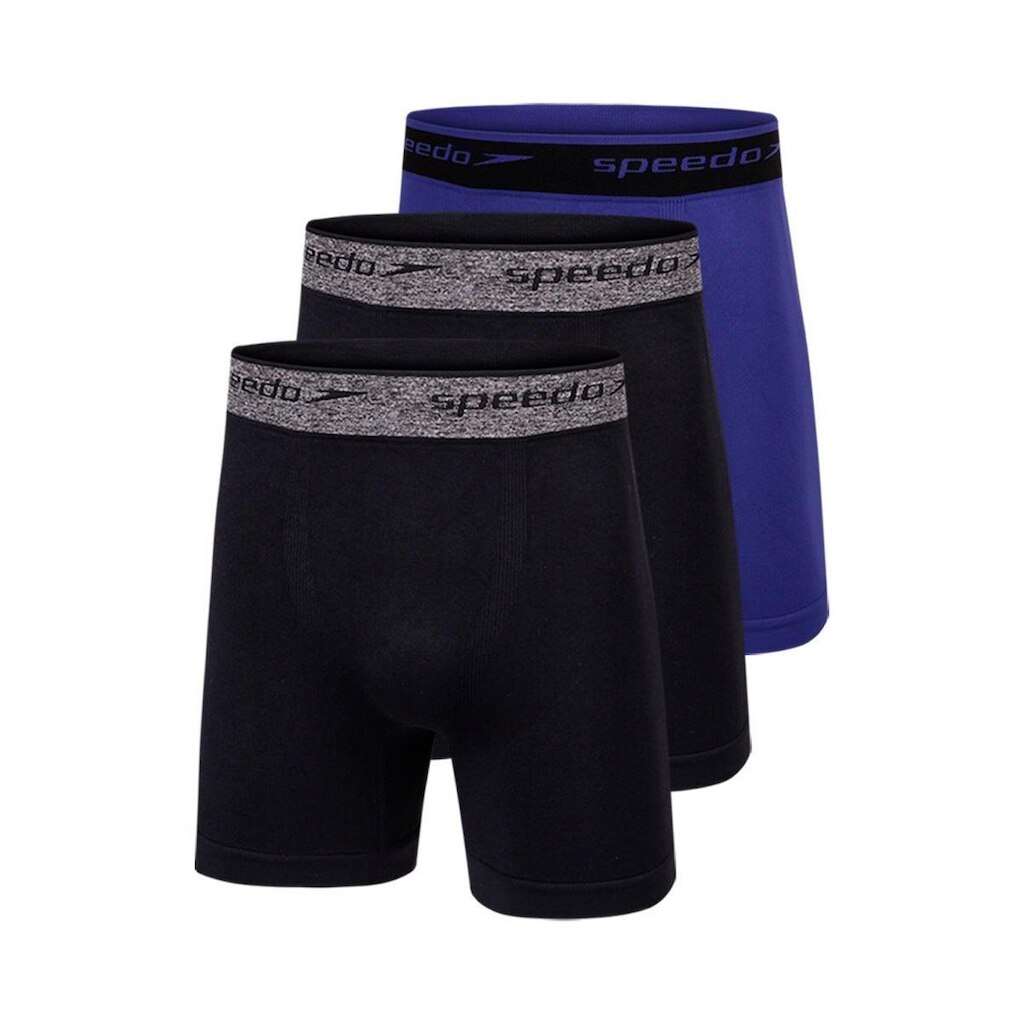 Kit com 3 Cuecas Boxer Speedo 4278