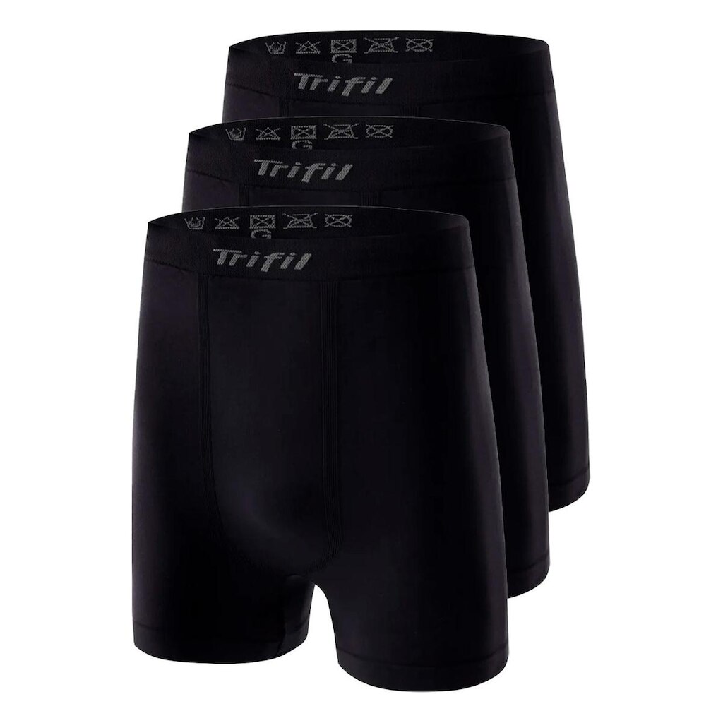 Kit com 3 Cuecas Boxer Trifil 4411 Plus Size