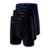 Kit com 3 Cuecas Boxer Trifil 4411 Plus Size - Preto