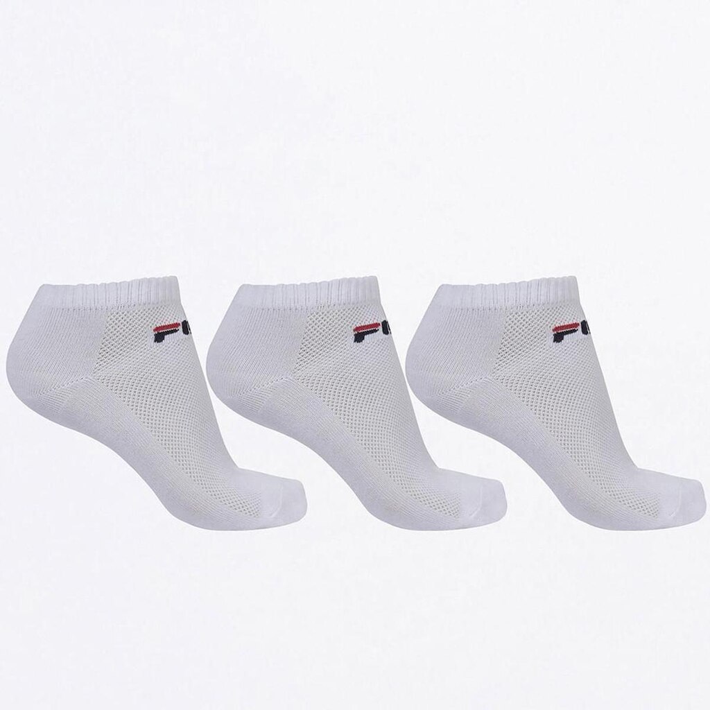 Kit Com 3 Pares de Meia Fila Cano Curto Light Unissex