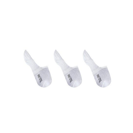 Kit Com 3 Pares De Meia Unissex Invisível - KZGR1AAN2 - Off White