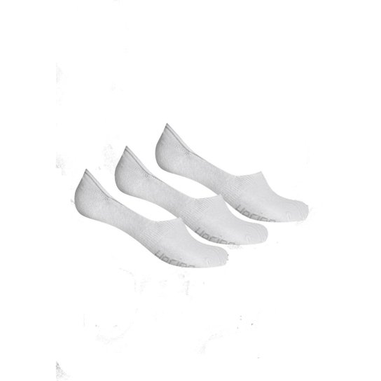 Kit Com 3 Pares De Meia Unissex Invisível