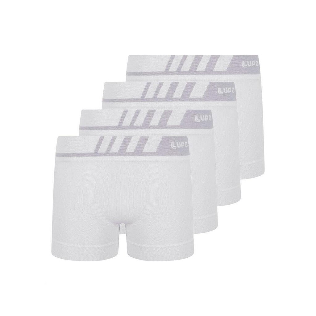 Kit com 4 Cuecas Infantil Boxer Lupinho 136-001 Preto