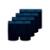 Kit com 4 Cuecas Infantil Boxer Lupinho 141-026 Azul Marinho - Azul
