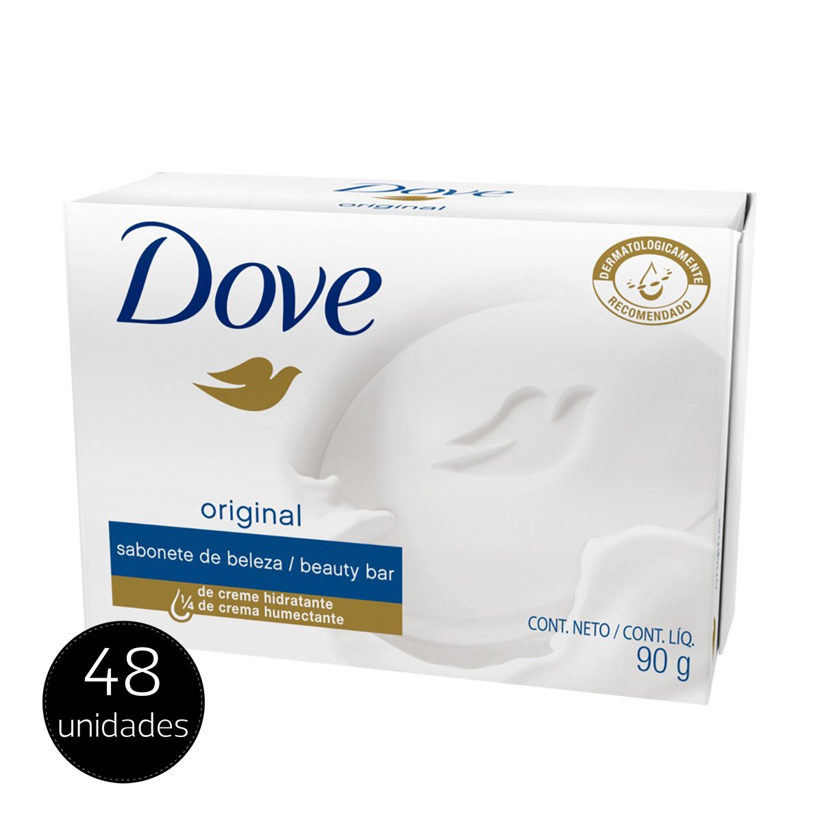 Kit com 48 Sabonetes Dove Original 90g - Incolor é boa?