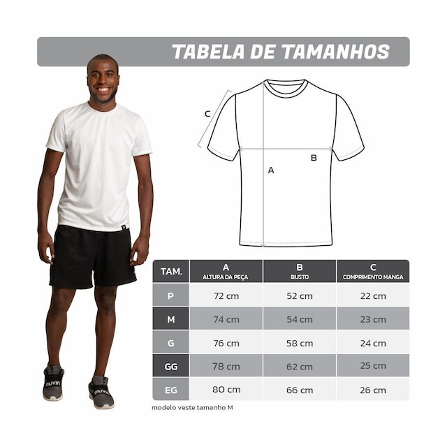 Kit com 5 Camiseta Algodão Sportswear Muvin - Masculino - Mais Conforto para seu Treino e Caminhada