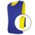 Kit com 5 Coletes Dupla Face TRB Azul e Amarelo - Azul