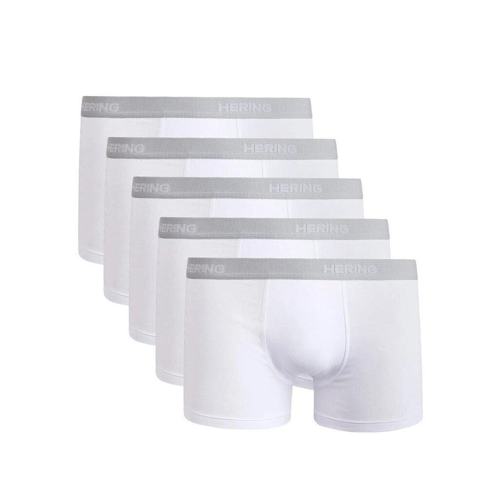 Kit com 5 Cuecas Boxer Hering 77qu Cinza