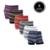 Kit Com 6 Cuecas Boxer Box Masculina Microfibra Sortida - Sortido