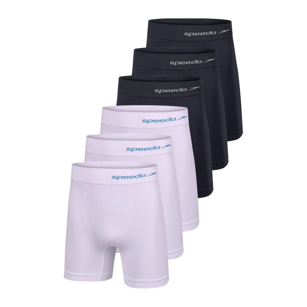 Kit com 6 Cuecas Boxer Speedo 4279
