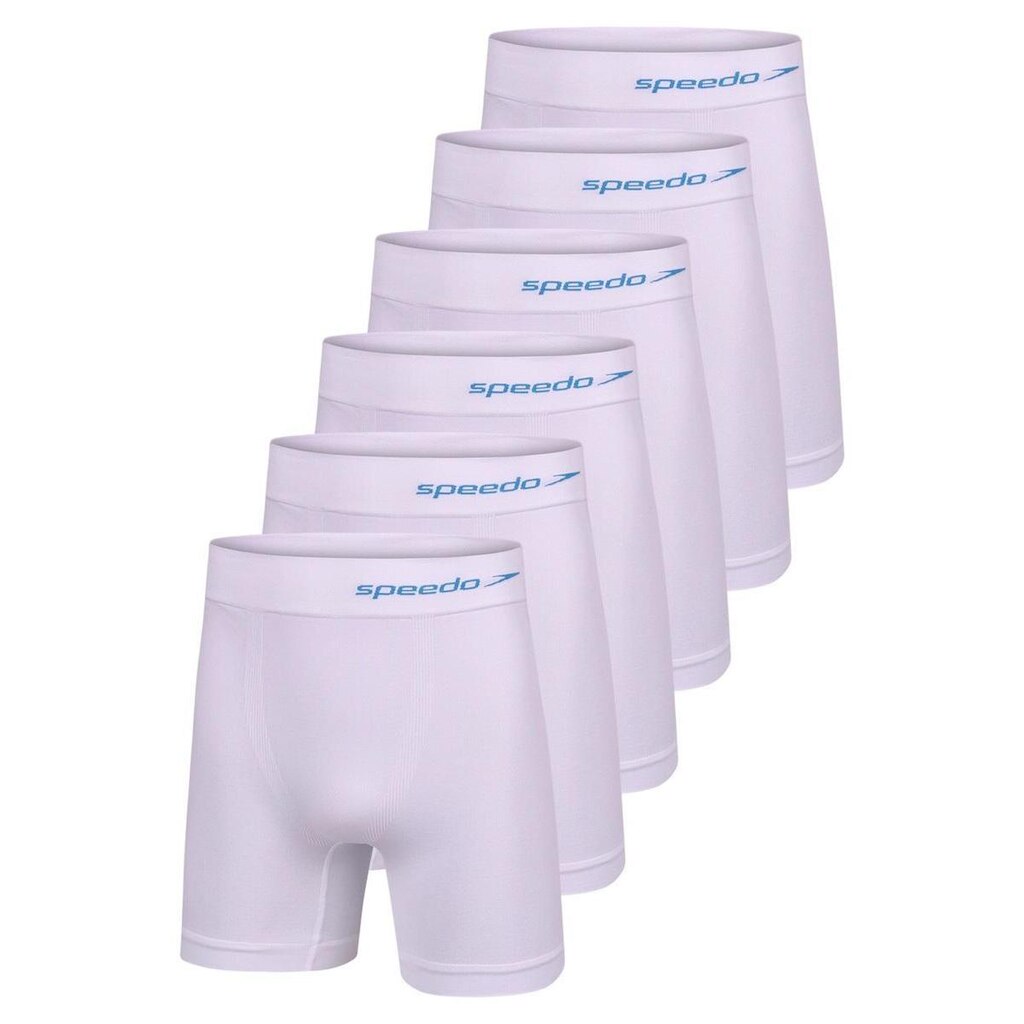 Kit com 6 Cuecas Boxer Speedo 4279