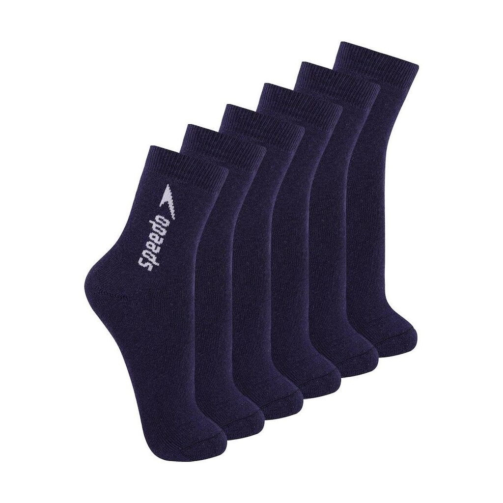Kit com 6 Pares de Meias Esportiva Cano Médio Speedo 8032